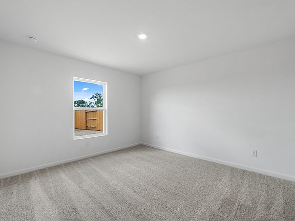 Spacious master bedroom
