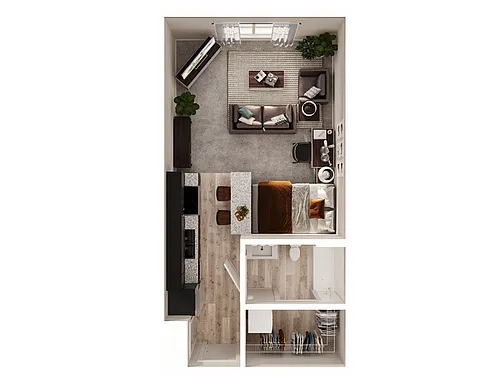 Floor plan Studio