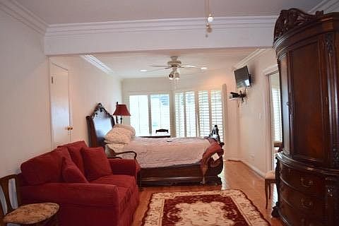 Spacious master bedroom
