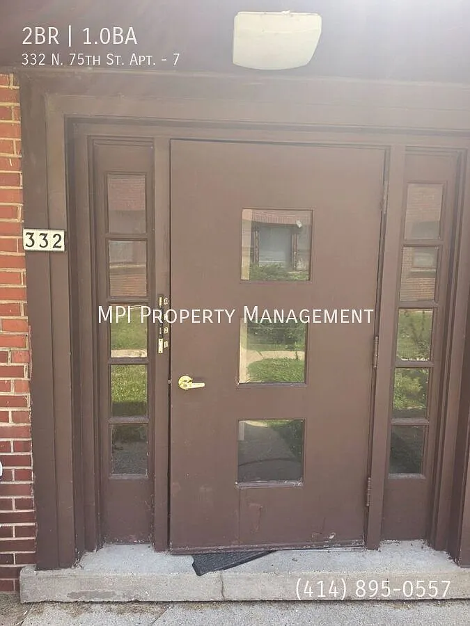 332 N. 75th Street Apt. #7, Milwaukee - 2 Bedroom Upper Apt. 1/2 off 1st month's rent! — Photo 1