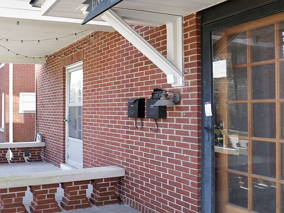 The only person who uses the front entrance with any regularity is the mail carrier, but here it is!