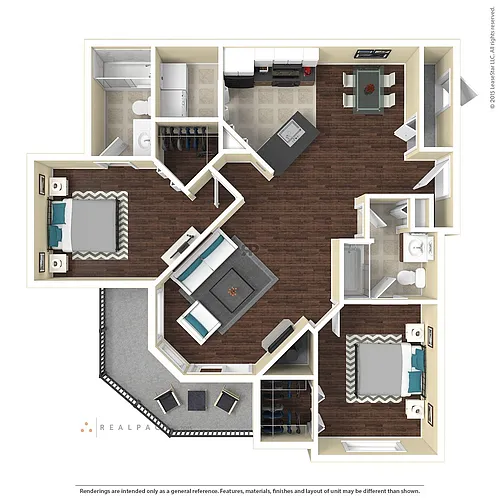 Floor plan B3