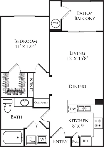 Floor plan The Soho