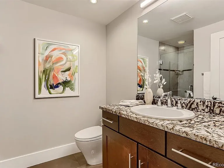 garden level bathroom and shower