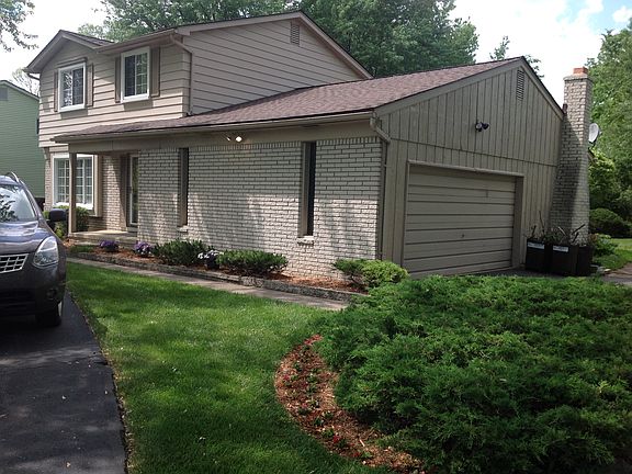 Turned garage, extra drive
