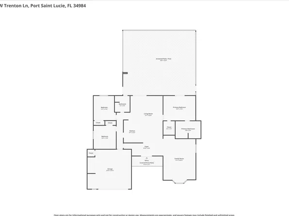 2126 SW TRENTON Lane, Port St Lucie, FL 34984