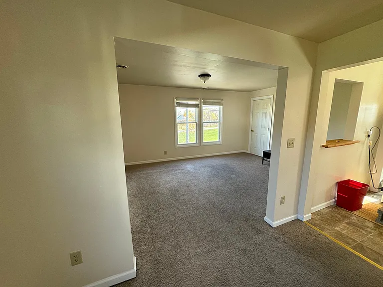 entering into living room