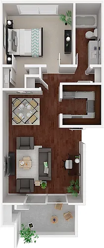 Floor plan The Solano