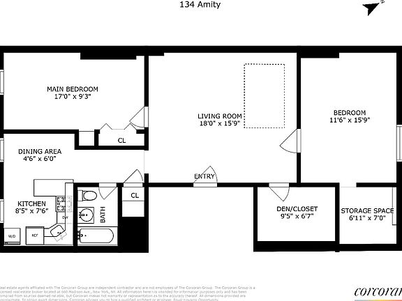 4th image of 134 Amity St APT 4