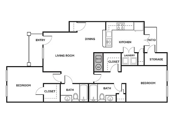 Floor plan B1