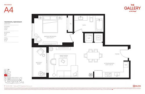 Floor plan A4