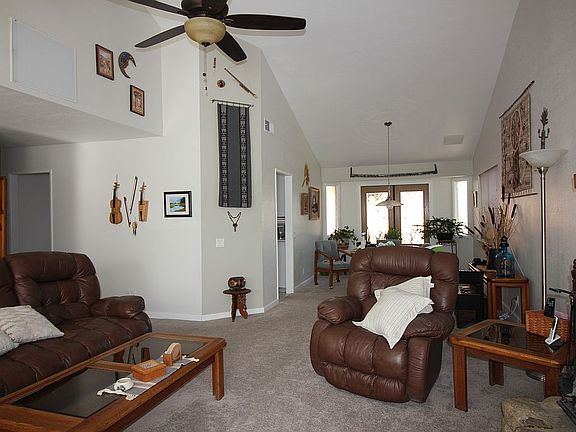 Living Room, vaulted ceiling