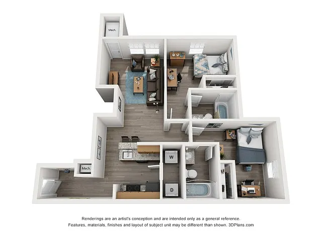Floor plan B1 Floor Plan