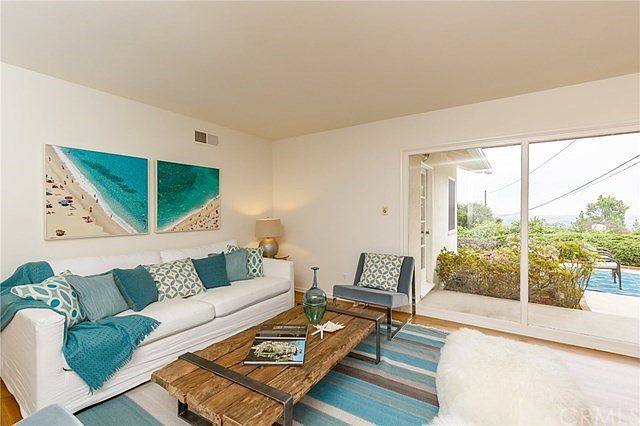 Living room with views.