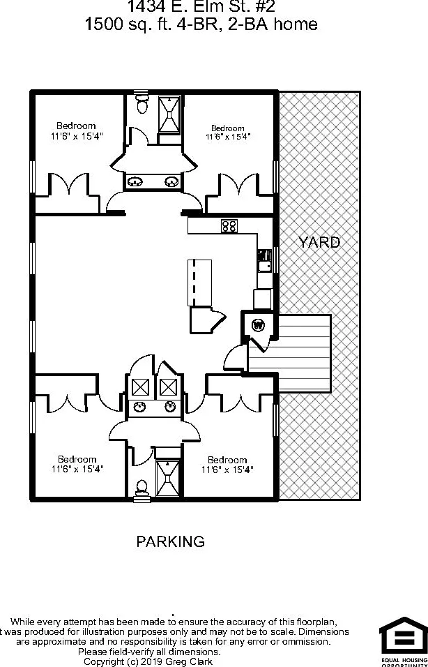 4 bed, 1500 sqft, $2,200 — Photo 3