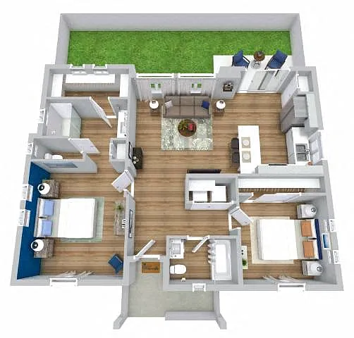Floor plan The Retreat