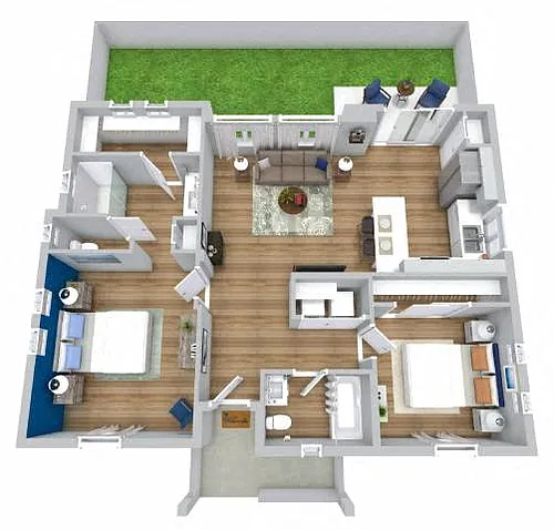 Floor plan The Retreat
