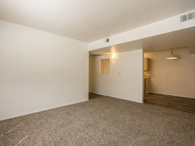 Large living room; plenty of space for large furniture