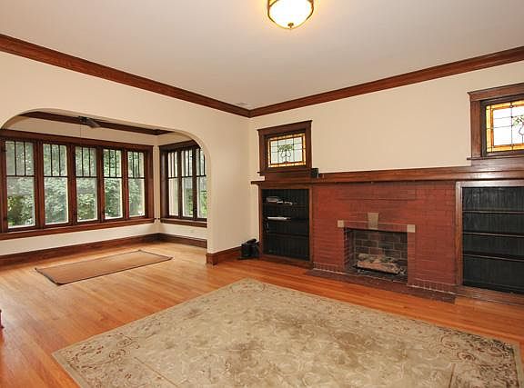 Living Room (woodwork is painted white)