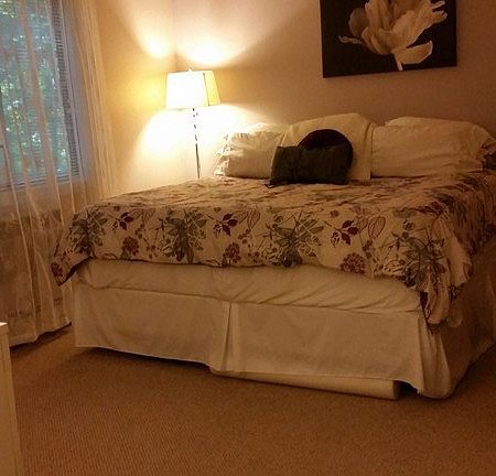 1 Bedroom : New Carpet/Walk-in Closet