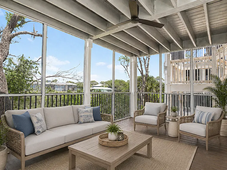 Renovated Private Porch