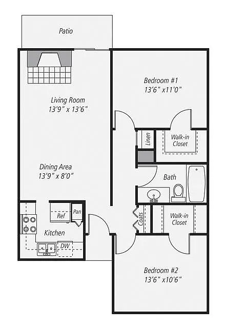 Floor plan B3