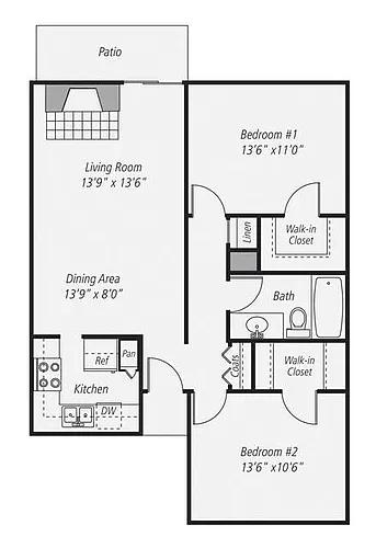Floor plan B3
