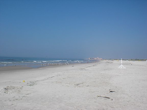 private beach