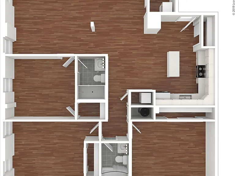The Cosmo: Beds - 3: Baths - 2: SqFt Range - 1400 to 1400