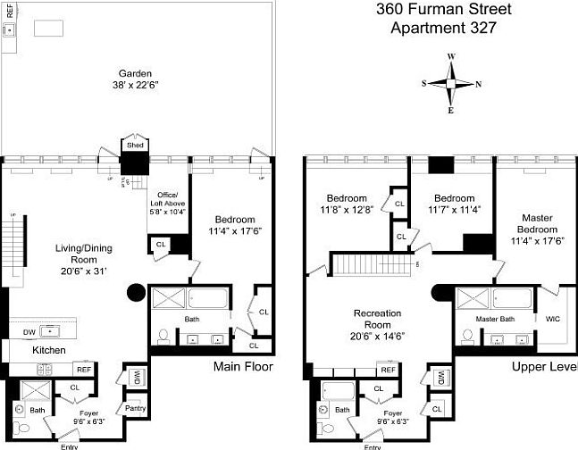 1st image of 360 Furman St APT 327