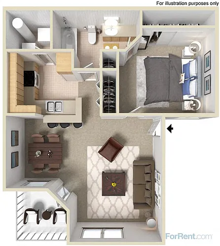 Floor plan Tuscany