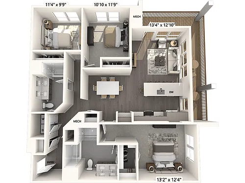 Floor plan CM05.1