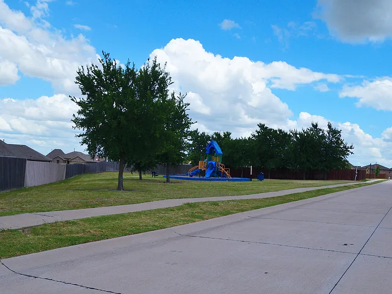 a playground cross street