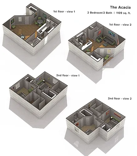 Floor plan The Acacia