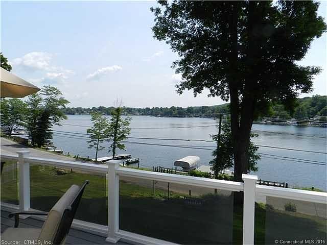 Lake view from deck