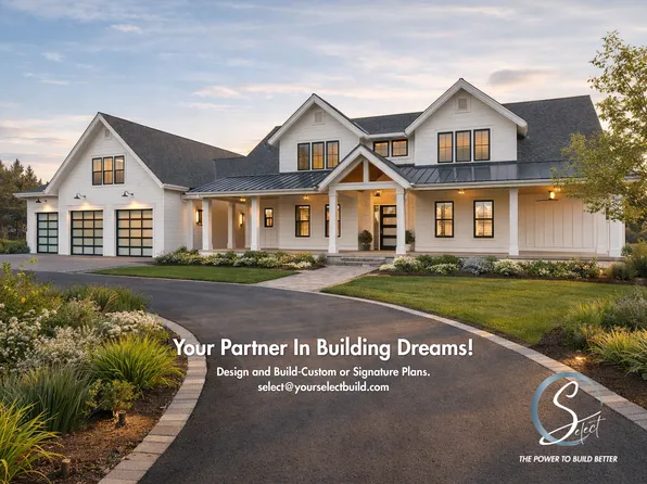 The Estate Plan, Select Design and Build - BUILD ON YOUR LOT - Tigard Office