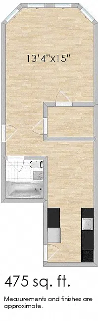 Floor plan 803 Fillmore