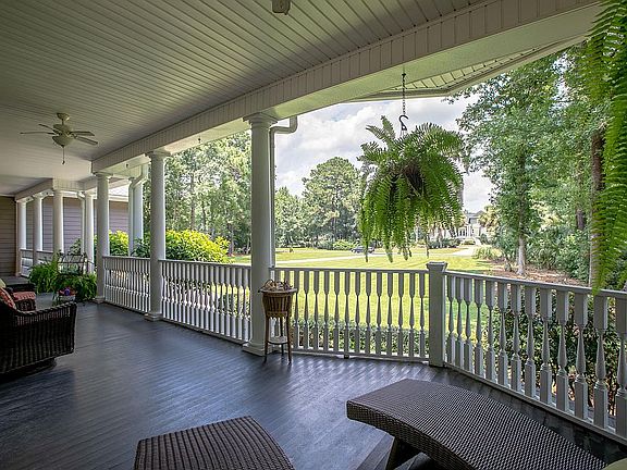 Large front porch