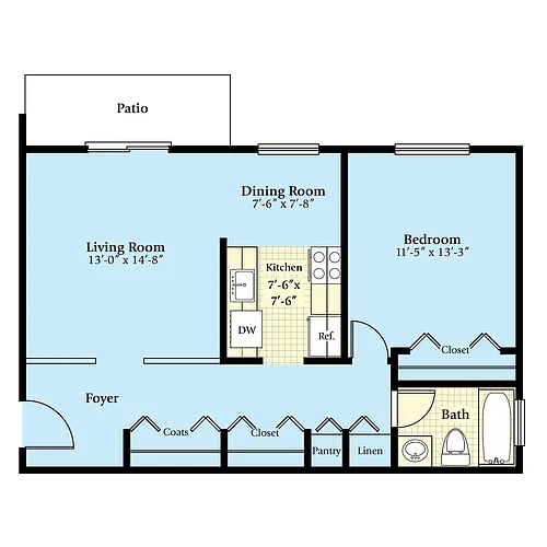 Floor plan The Addison