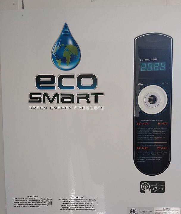 New on demand water heater