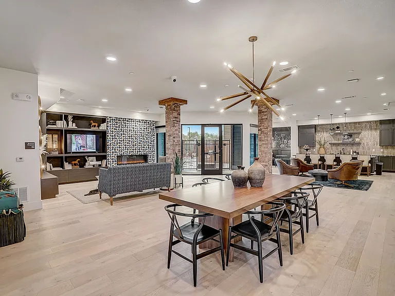 Welcome home, The Mill Old Town in Lewisville Resident clubhouse