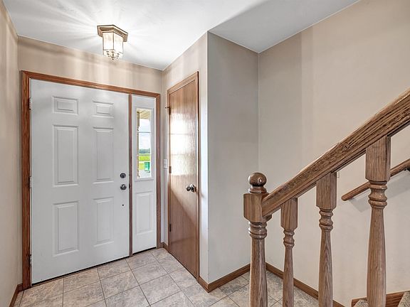 Enter into this inviting foyer