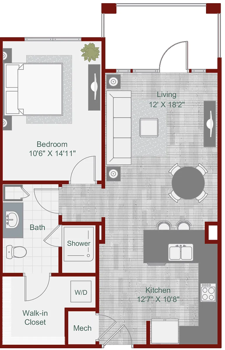 Floor plan A1-4
