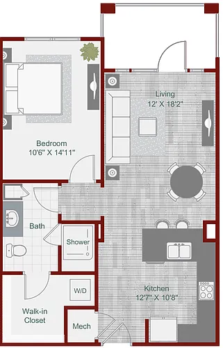 Floor plan A1-4