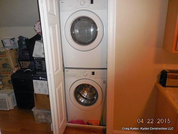 STACKABLE WASHER & DRYER