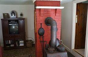 Wood stove and chimney