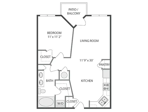 Floor plan A300