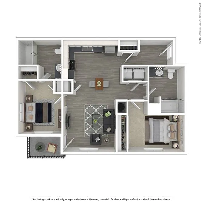 Floor plan B2