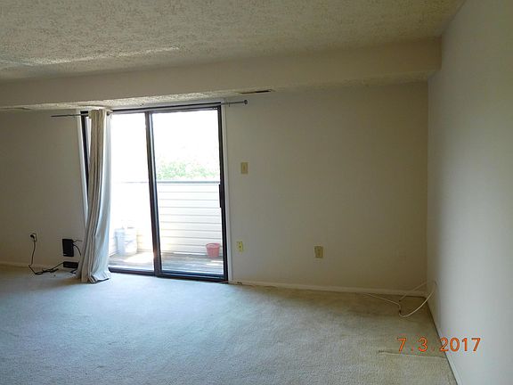 Living room with small balcony