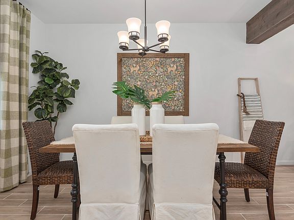 Dining room adjacent to great room